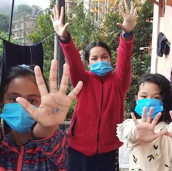 TGUP Project: Covid: Masks and Soap in Nepal