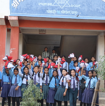TGUP Project: Save a Girl 2021N in Nepal