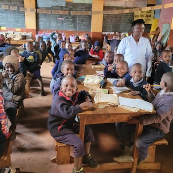 Crowded desks